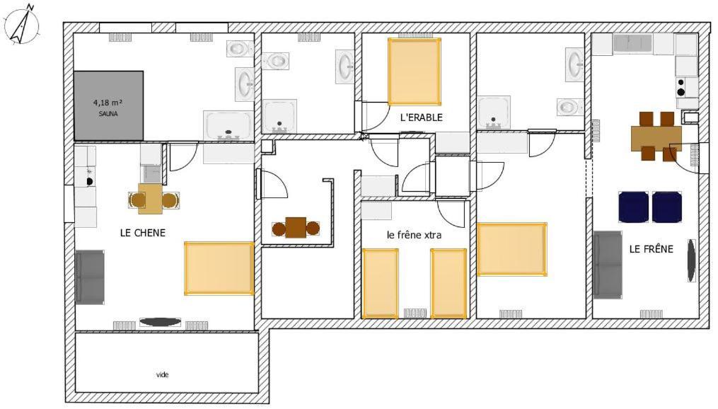 Hotel Le Refuge D'Engreux Houffalize Exterior foto